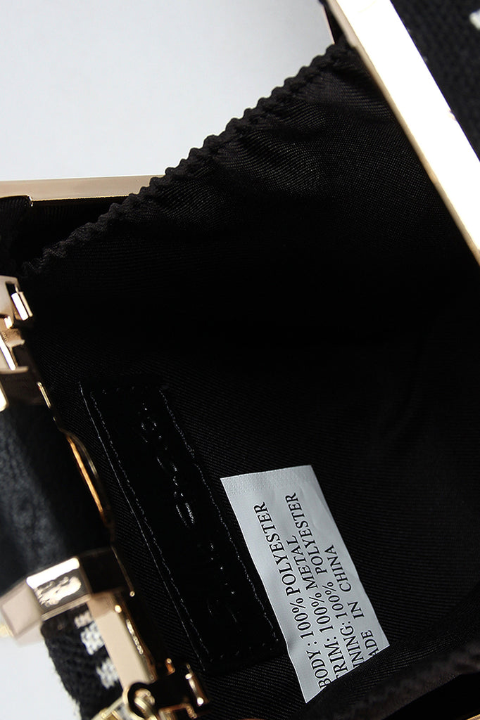 Tribal Square Clutch Bag