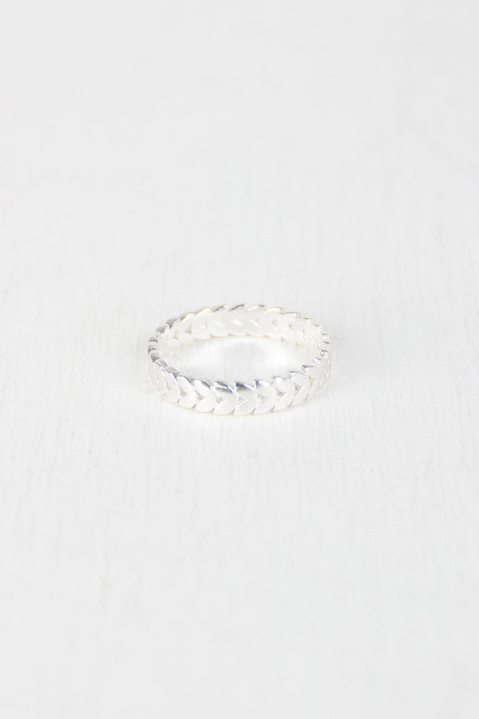 Leaf Band Ring