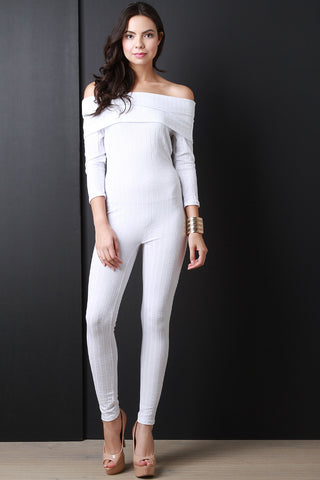 High Waist Knee Slit Leggings