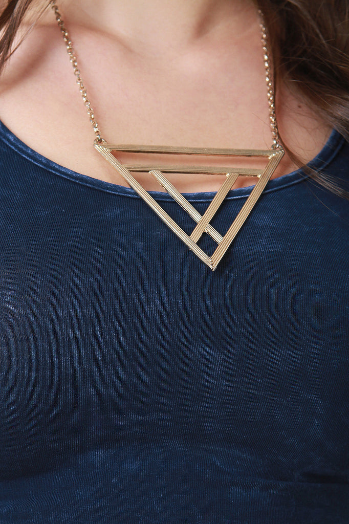 Faded Scoop Neck Crop Top