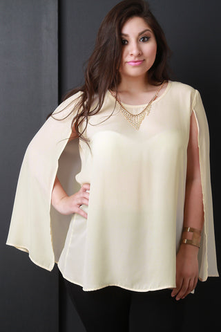 Asymmetrical Button-Up Smock Top
