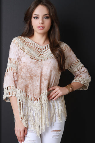 Asymmetrical Button-Up Smock Top