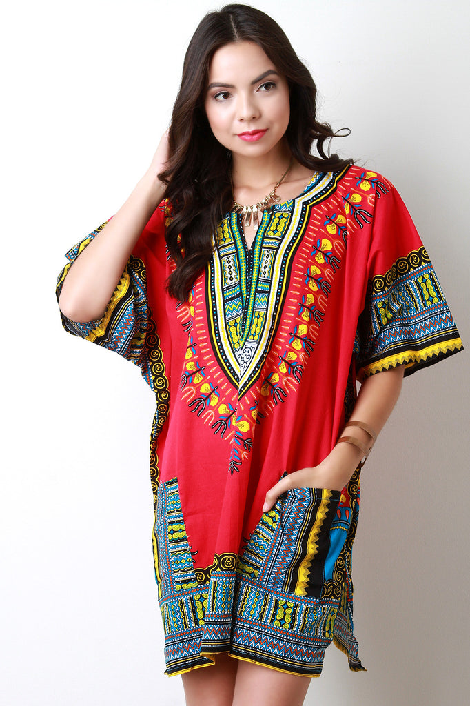 African Dashiki Long Top