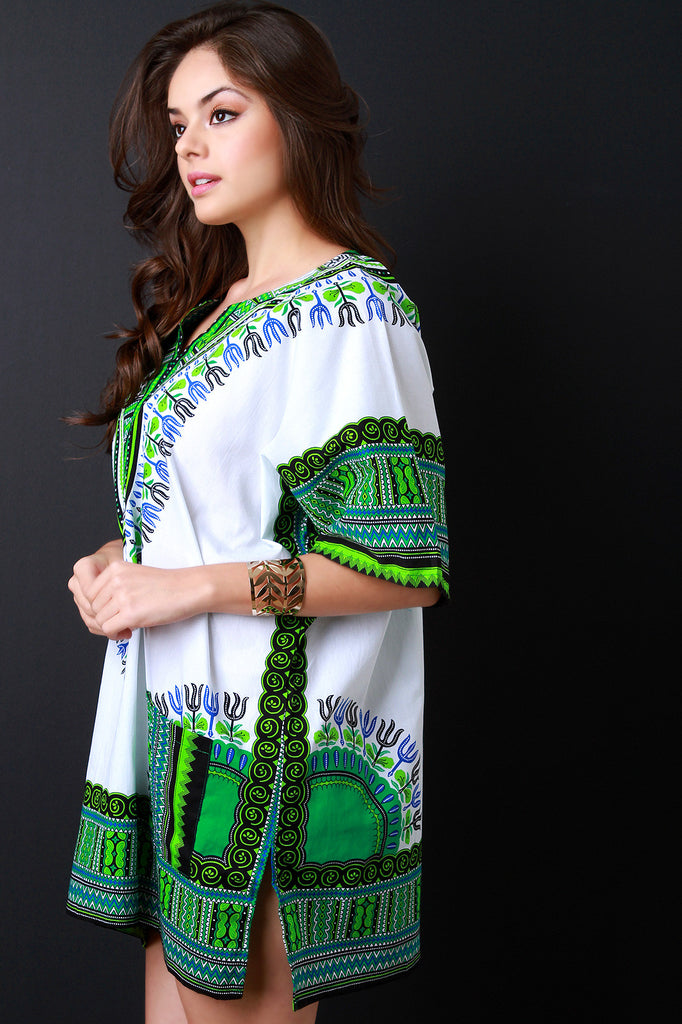 African Dashiki Long Top