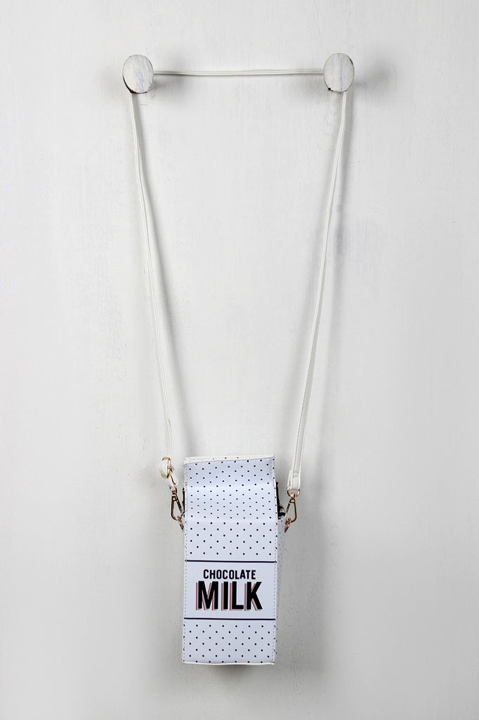 Chocolate Milk Carton Bag
