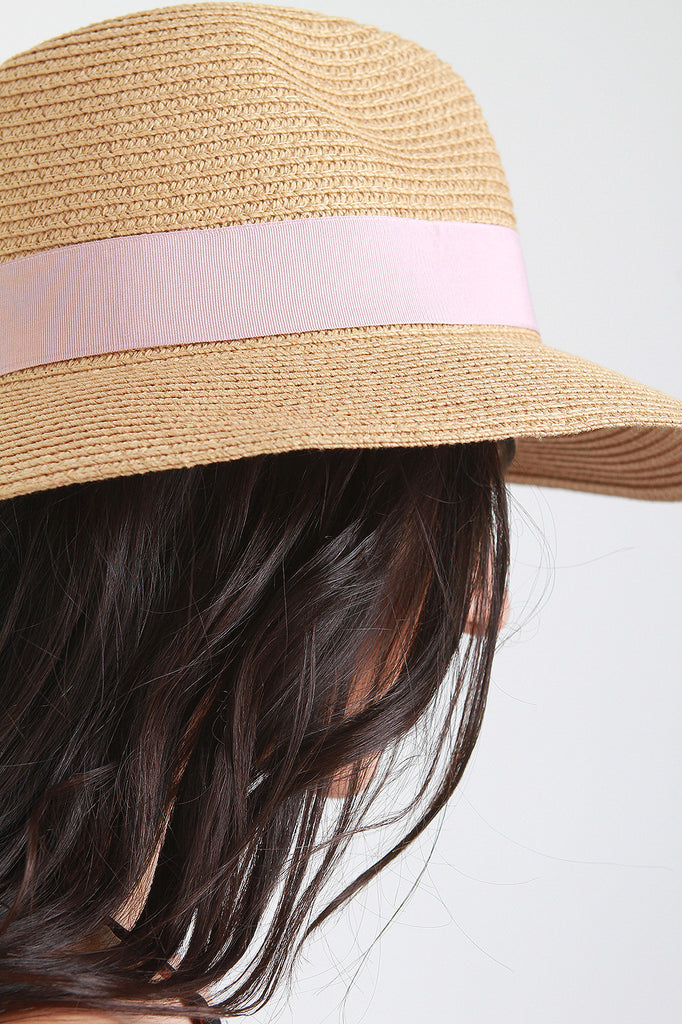 Woven Straw Panama Hat