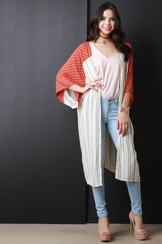 Asymmetrical Button-Up Smock Top