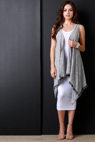 Lightweight Linen Drape Jacket