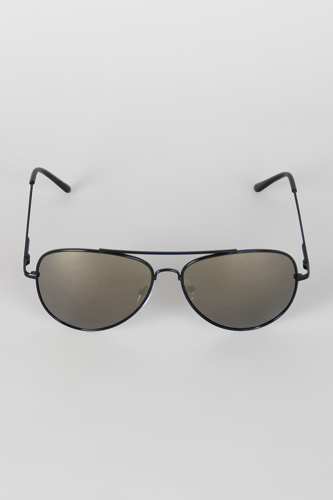 Classic Double Bridge Aviator Sunglasses