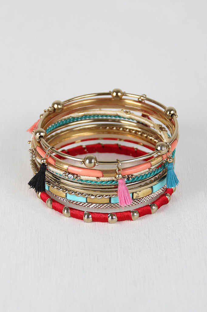 Colorful Festival Bangle Set