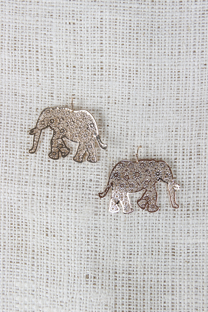Elephant Dangle Earrings