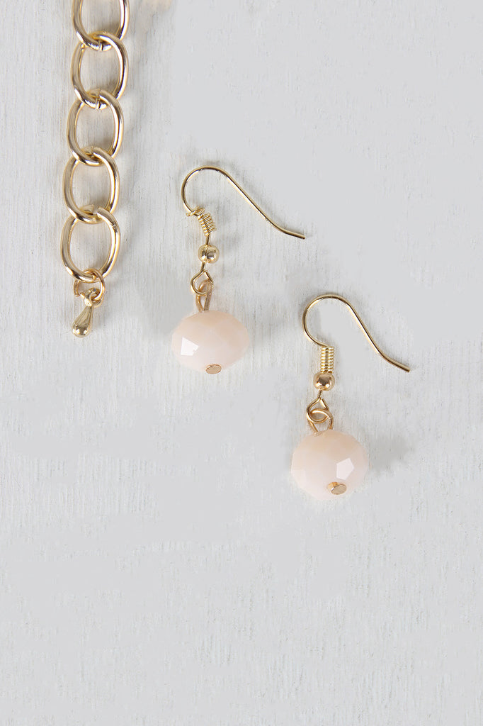 Braided Chain Collar Necklace Set