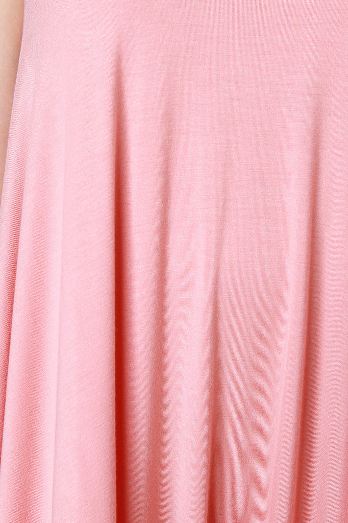 Loose Draped Jersey Tube Jumpsuit