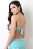 Chevron Bow Bandeau Top