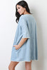 Denim Shift Dress