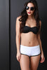 Contrast Trim Boy Short Swim Bottom