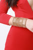 Diamond Grid Cuff Bracelet