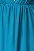 Deep V Neck Thigh High Slit Maxi Dress