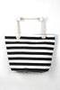 Beach Stripes Tote Bag