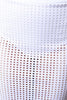 Laser Cut Perforated Midi Skirt