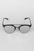 Double Bridge Matte Shooter Sunglasses
