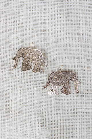 Elephant Dangle Earrings