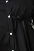 Asymmetrical Hem Button Up Maxi Top