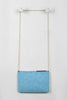 Geometric Patchwork Vegan Leather Convertible Clutch