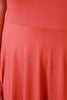 Jersey Knit Strappy-Back Fit And Flare Dress